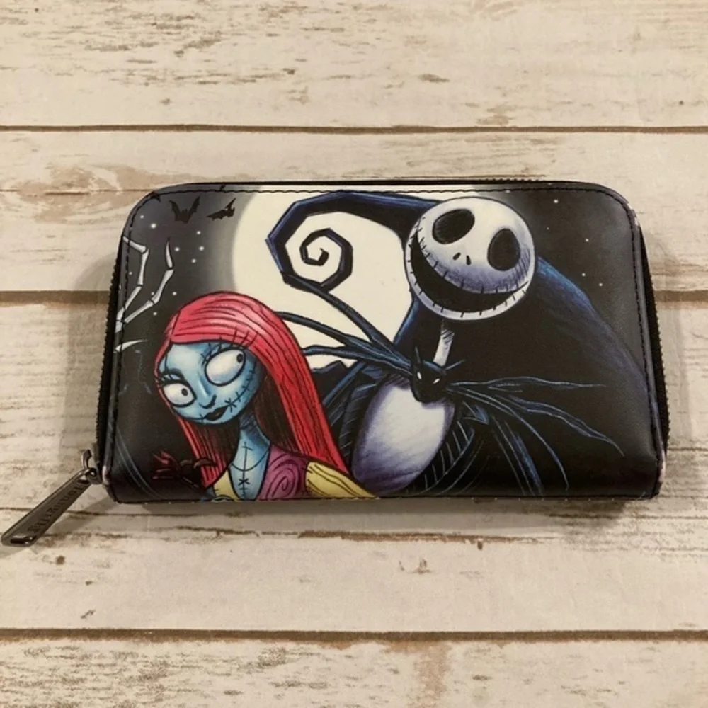 Disney X Loungefly Tim Burton’s The Nightmare Before Christmas Zip Around Wallet